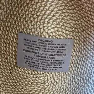 Eric Javits | Accessories | Eric Javits Beige Straw Hat With  display picture 3